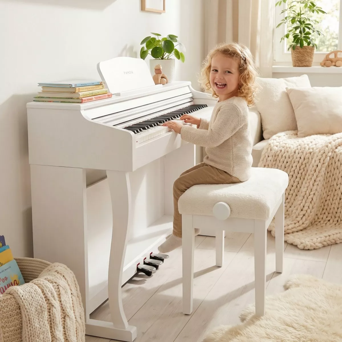 Цифровое пианино PIANOVA MA-500 WH